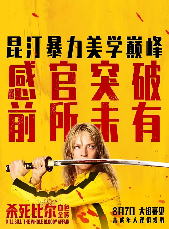 杀死比尔：血色全传海报