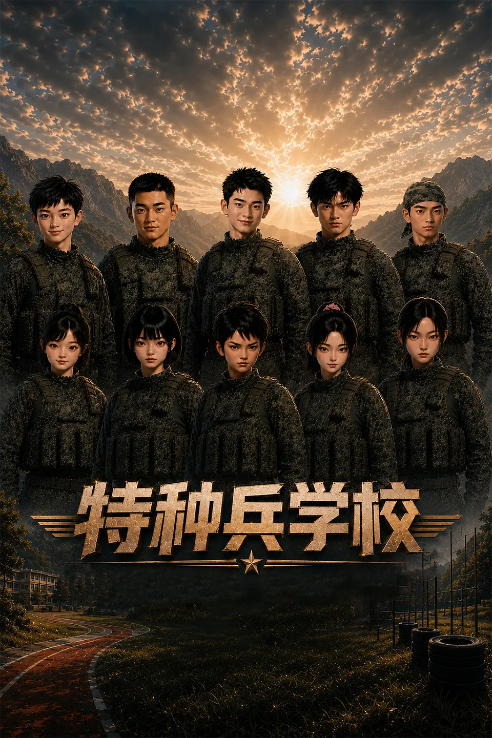 特种兵学校海报