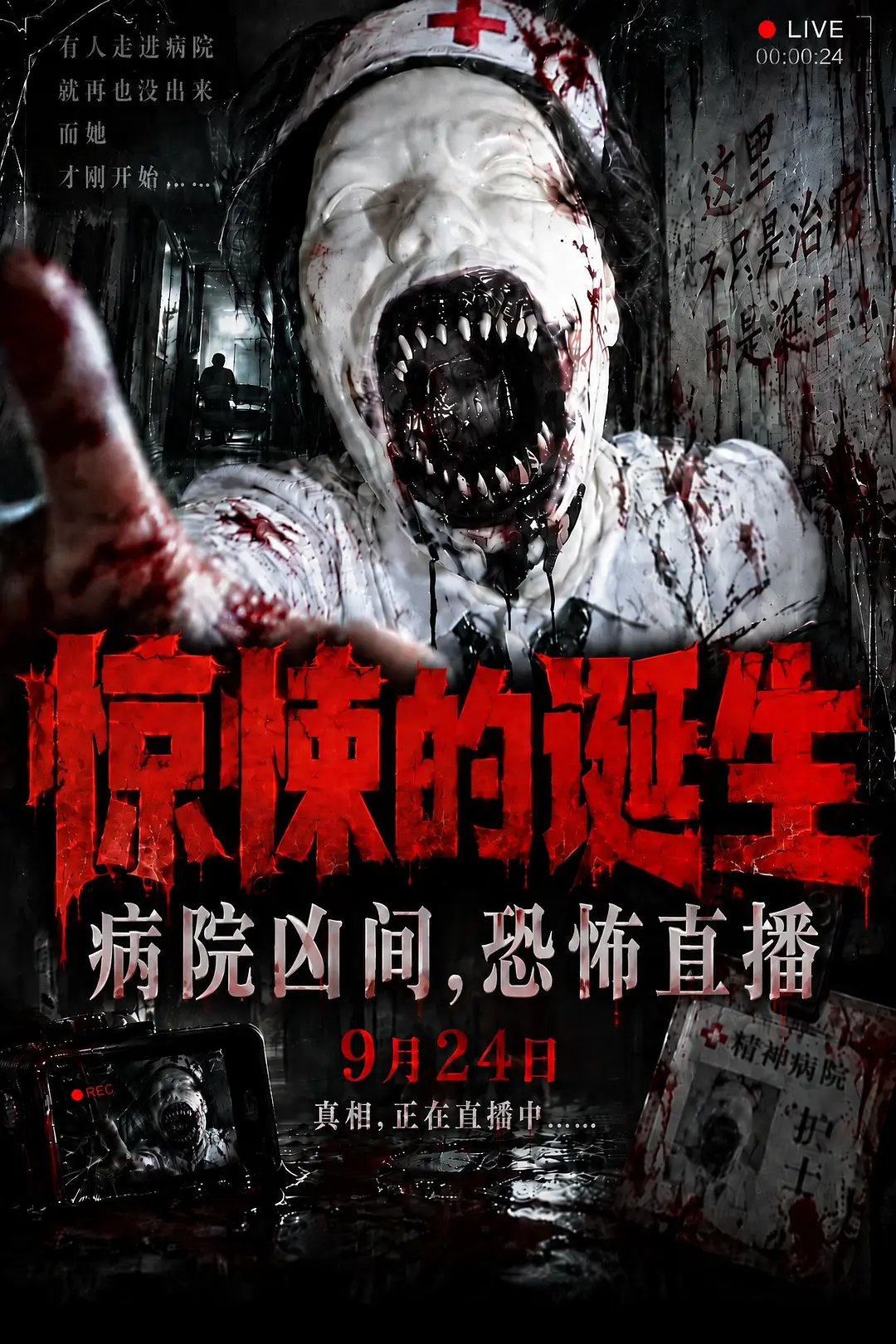 惊悚的诞生高清版海报