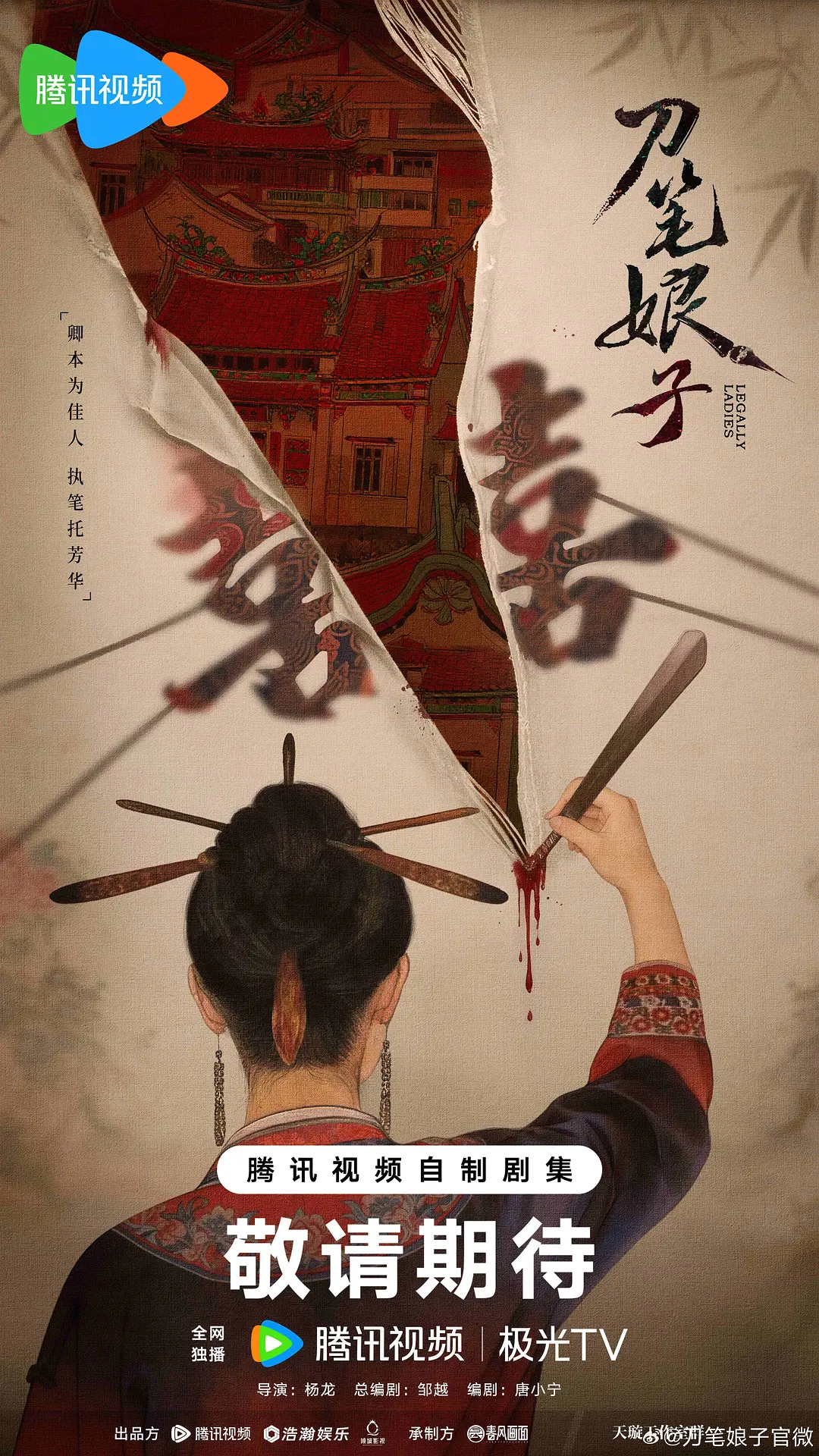 刀笔娘子海报